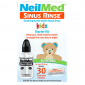 Bình rửa mũi kèm 30 gói muối Neilmed Sinus Rinse Kids cho bé từ 2 tuổi
