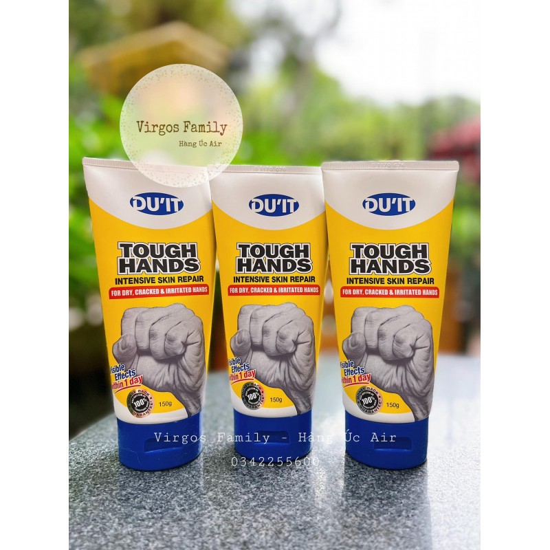 DU’IT Tough Hands 75g – Kem Dưỡng Tay Chuyên Sâu Cho Da Khô Nứt Nẻ