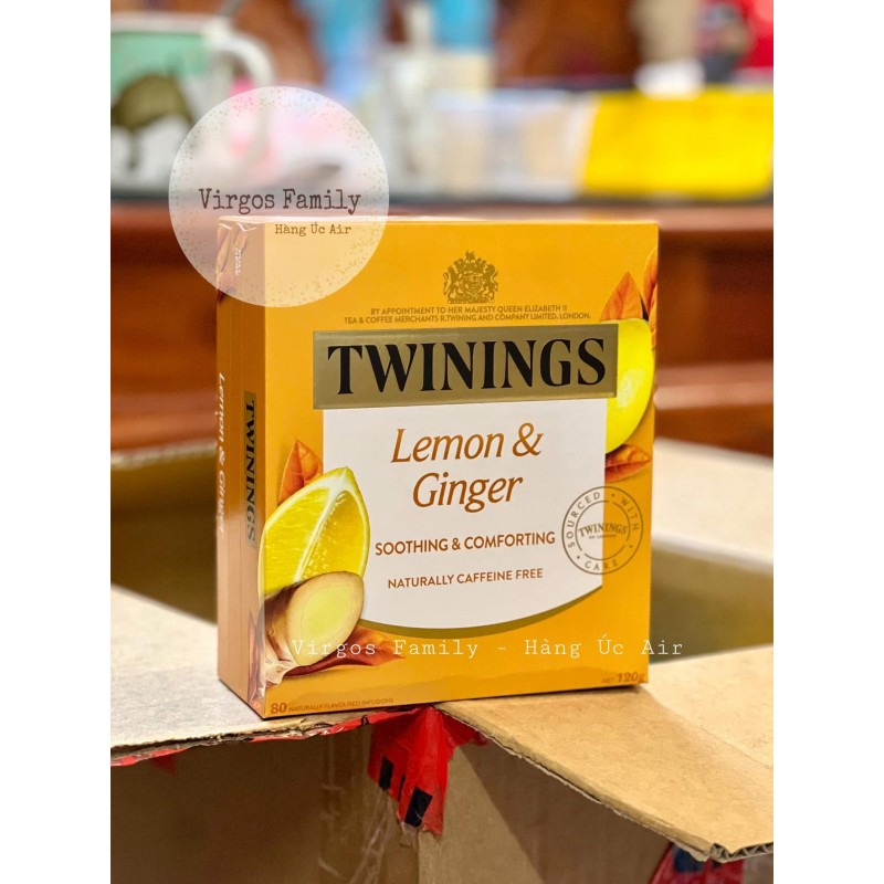 Trà túi lọc Twinings of London vị trái cây thảo mộc các vị hộp to