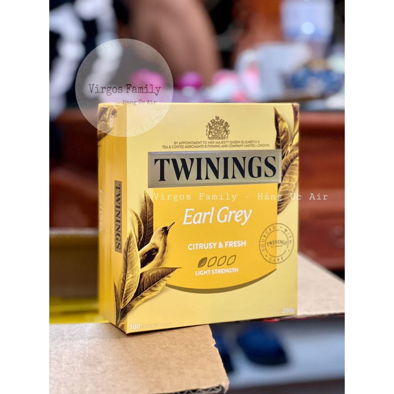 Trà túi lọc Twinings of London vị trái cây thảo mộc các vị hộp to