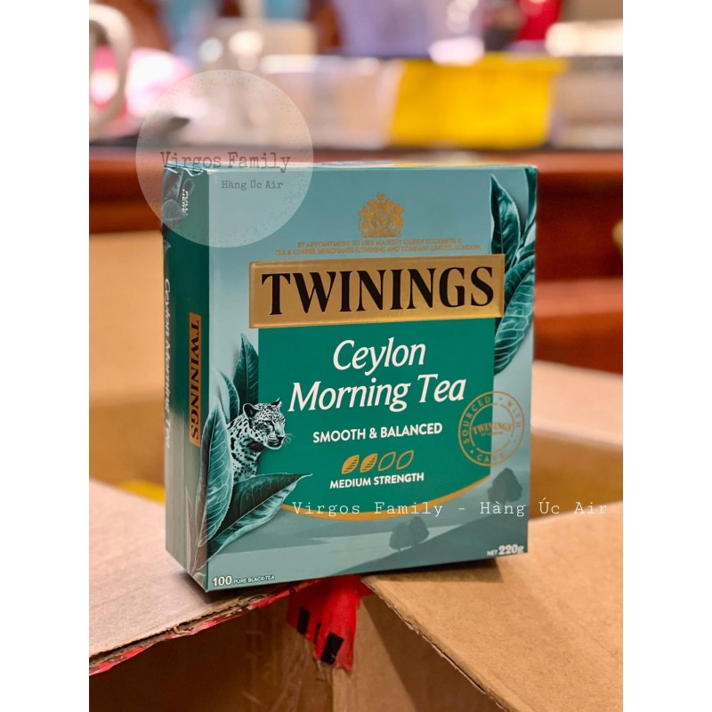 Trà túi lọc Twinings of London vị trái cây thảo mộc các vị hộp to