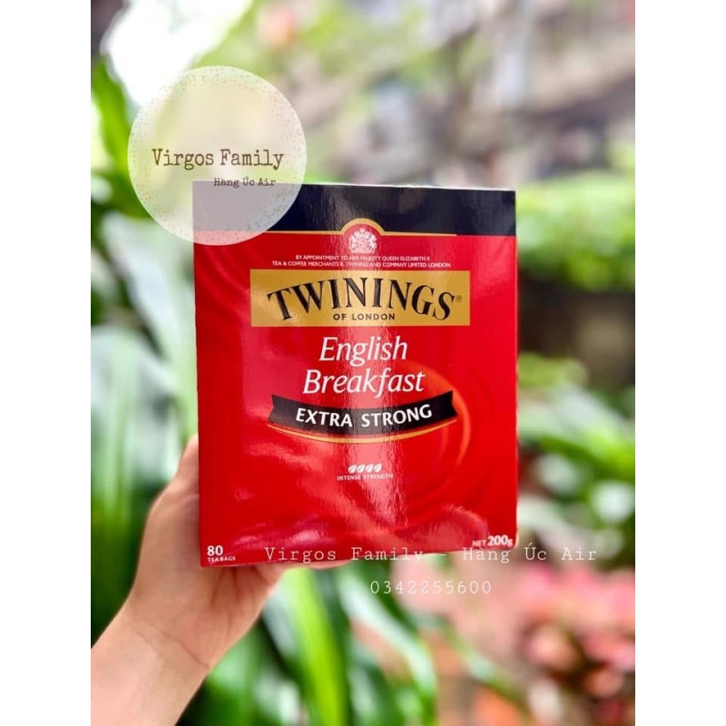 Trà túi lọc Twinings of London vị trái cây thảo mộc các vị hộp to