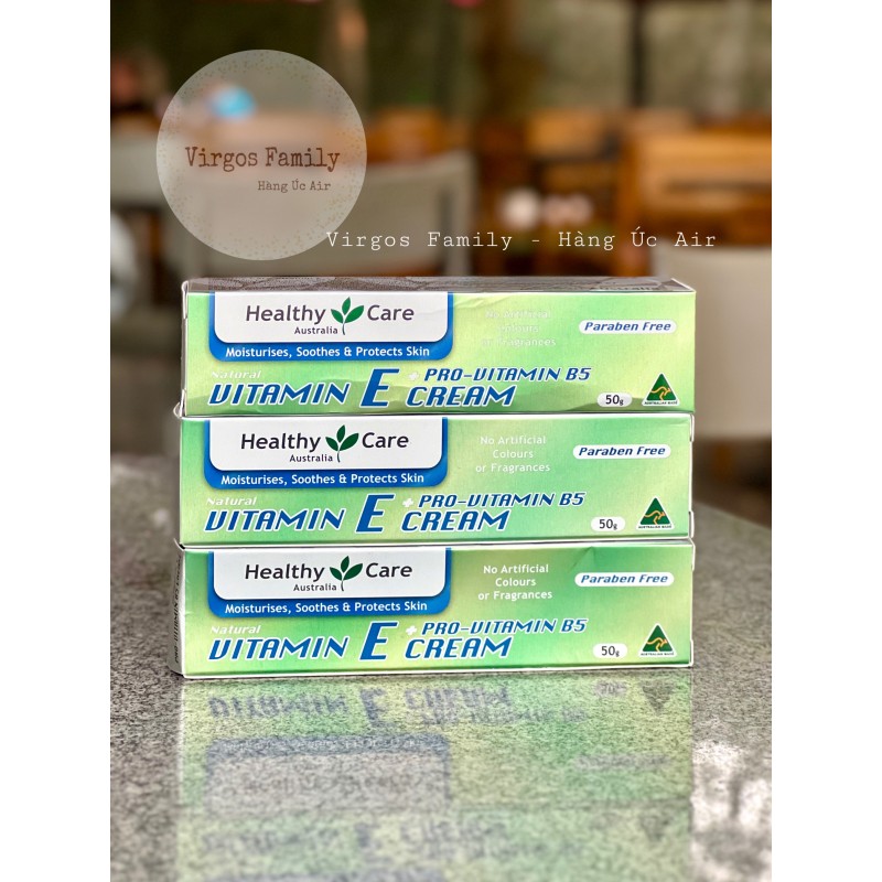 Kem Dưỡng Vitamin E Healthy Care 50g Dưỡng Ẩm, Phục Hồi Da Hiệu Quả