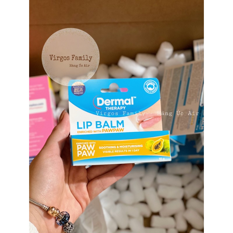Son Dưỡng Môi Dermal Therapy Lip Balm 50g – Giải Pháp Hoàn Hảo Cho Đôi Môi Khô Nứt Nẻ