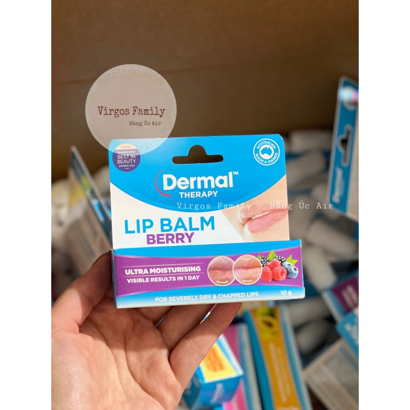 Son Dưỡng Môi Dermal Therapy Lip Balm 50g – Giải Pháp Hoàn Hảo Cho Đôi Môi Khô Nứt Nẻ