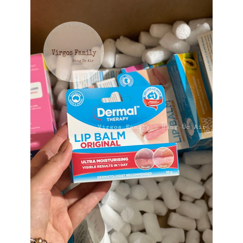 Son Dưỡng Môi Dermal Therapy Lip Balm 50g – Giải Pháp Hoàn Hảo Cho Đôi Môi Khô Nứt Nẻ