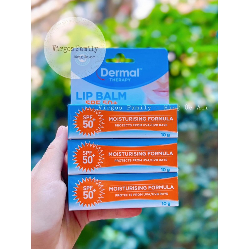Son Dưỡng Môi Dermal Therapy Lip Balm 50g – Giải Pháp Hoàn Hảo Cho Đôi Môi Khô Nứt Nẻ