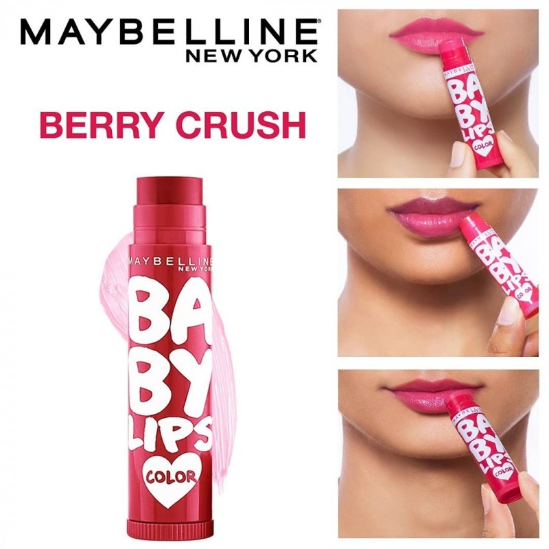 Maybelline Baby Lips Color – Son Dưỡng Môi 16H Dưỡng Ẩm, Tươi Tắn Suốt Cả Ngày