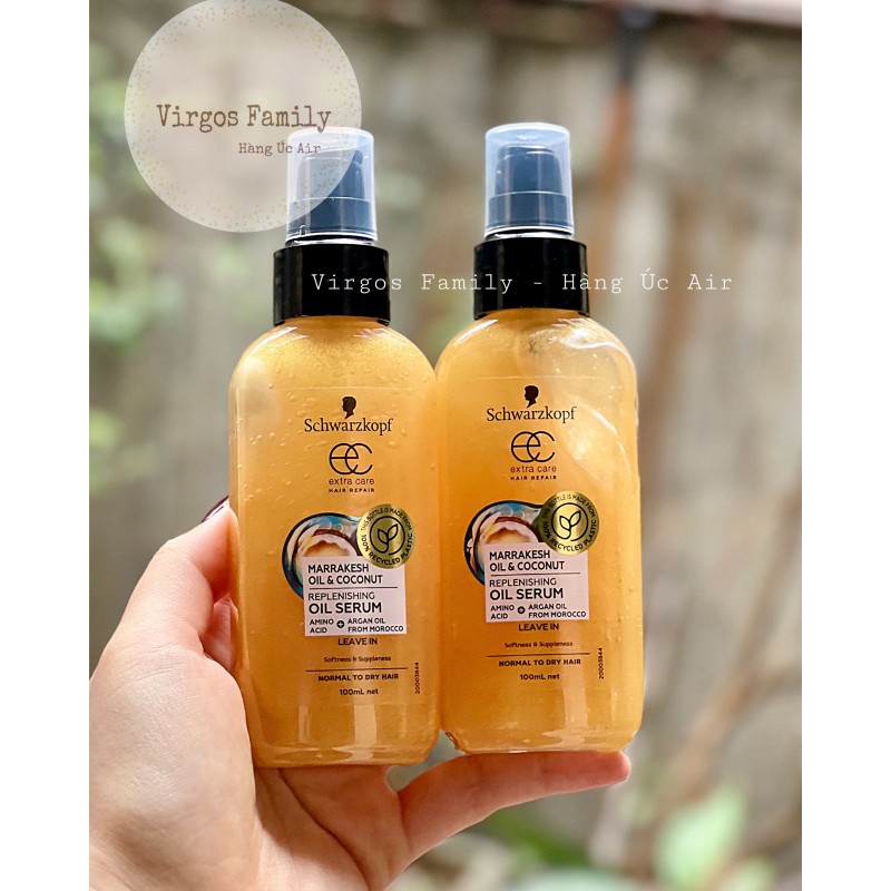 Dầu Dưỡng Tóc Schwarzkopf Marrakesh Oil & Coconut 100ml – Phục Hồi & Dưỡng Ẩm Tóc Khô