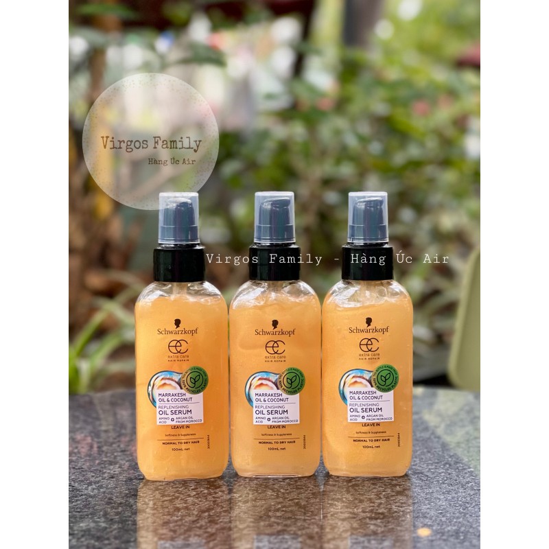 Dầu Dưỡng Tóc Schwarzkopf Marrakesh Oil & Coconut 100ml – Phục Hồi & Dưỡng Ẩm Tóc Khô