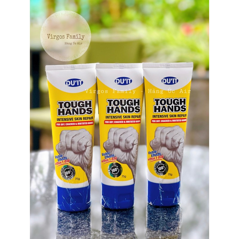 DU’IT Tough Hands 75g – Kem Dưỡng Tay Chuyên Sâu Cho Da Khô Nứt Nẻ