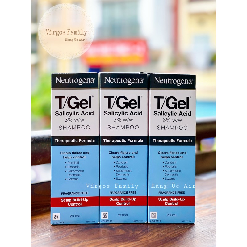 Dầu gội trị liệu T/gel Neutrogena 200mL