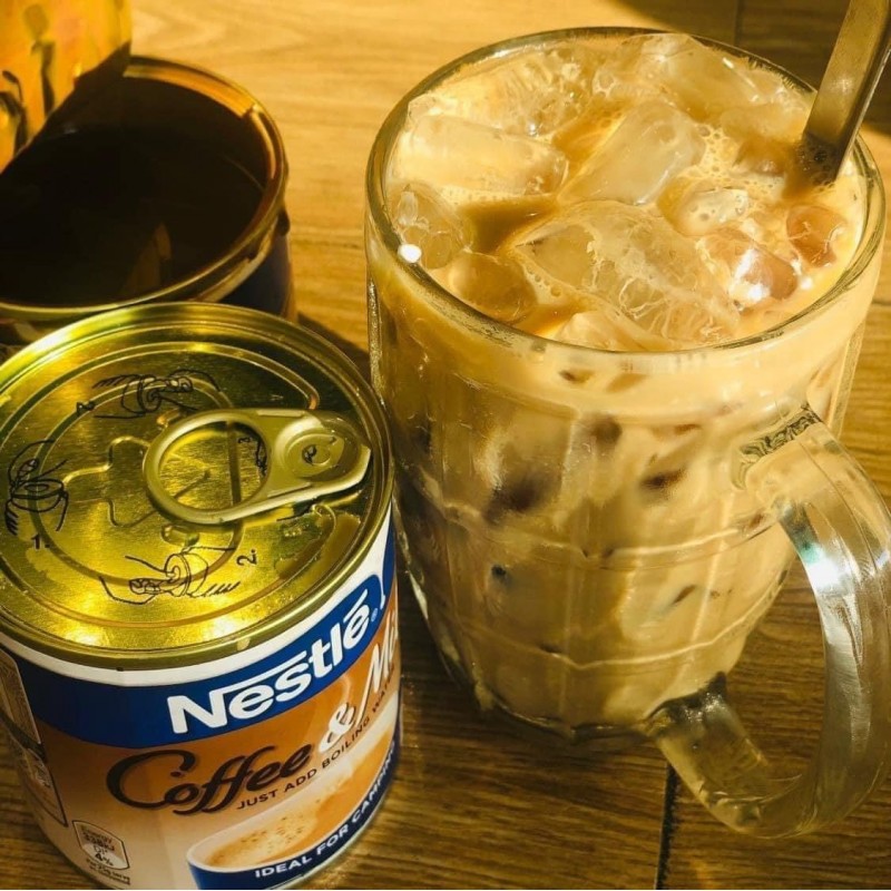 Cà phê sữa đóng lon Nestlé Coffee & Milk Tin 395g