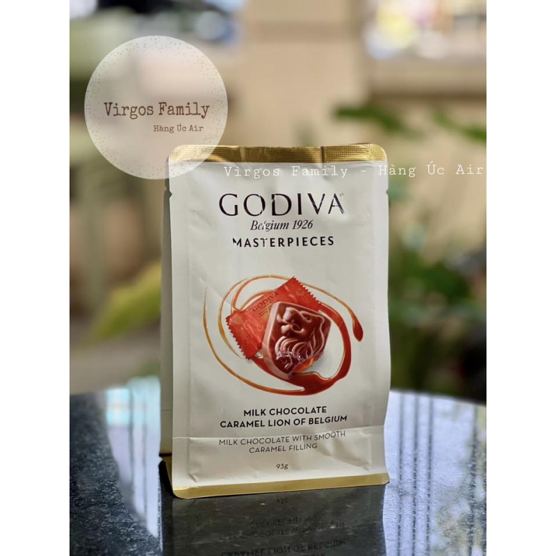 Socola thượng hạng Bỉ Godiva Masterpieces túi 93g