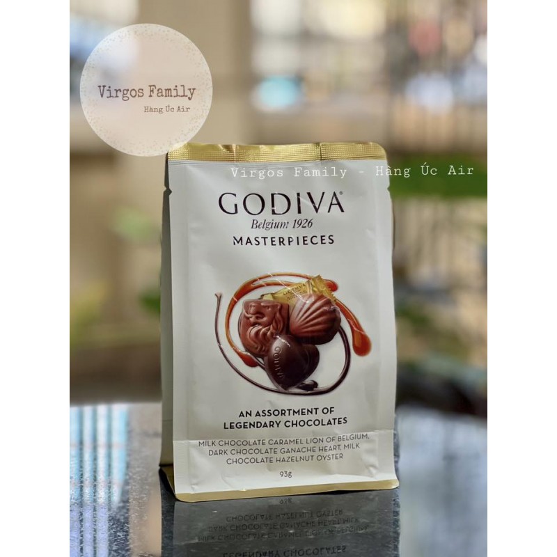 Socola thượng hạng Bỉ Godiva Masterpieces túi 93g