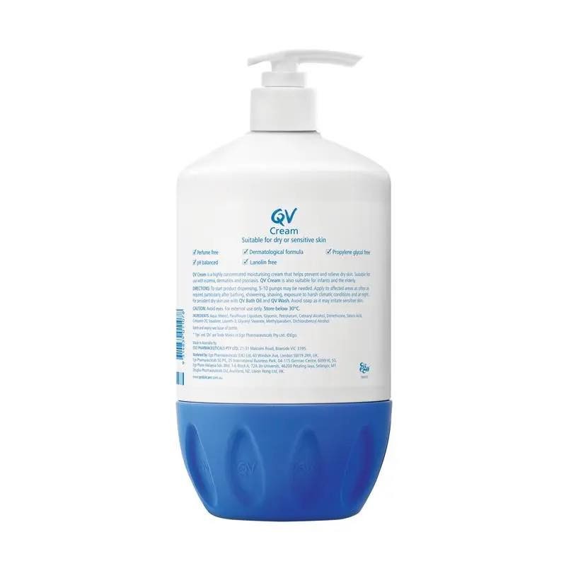 Kem Dưỡng Ẩm Đậm Đặc Cho Da Khô và Nhạy Cảm Ego QV Cream 1kg