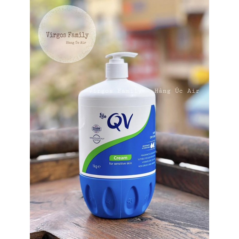 Kem Dưỡng Ẩm Đậm Đặc Cho Da Khô và Nhạy Cảm Ego QV Cream 1kg