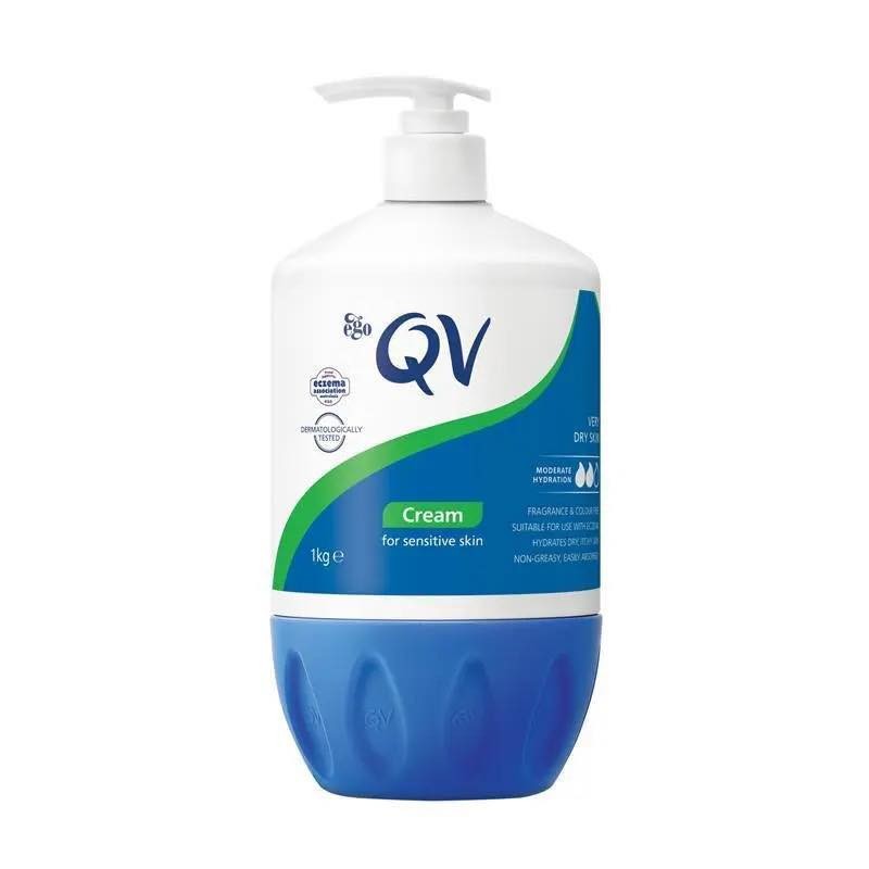 Ego QV Cream 1kg – Kem dưỡng ẩm cho da khô, nhạy cảm