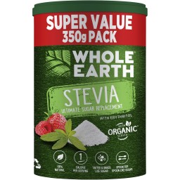 Đường cỏ ngọt Stevia Whole Earth Stevia Sugar Replacement Super ValuePack 350g
