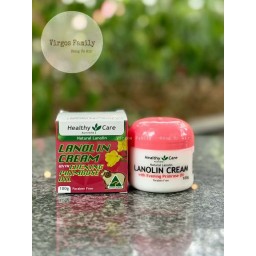 Kem dưỡng cấp ẩm chuyên sâu, phục hồi da khô ráp Healthy Care Lanolin Cream With Evening Primrose Oil 100g