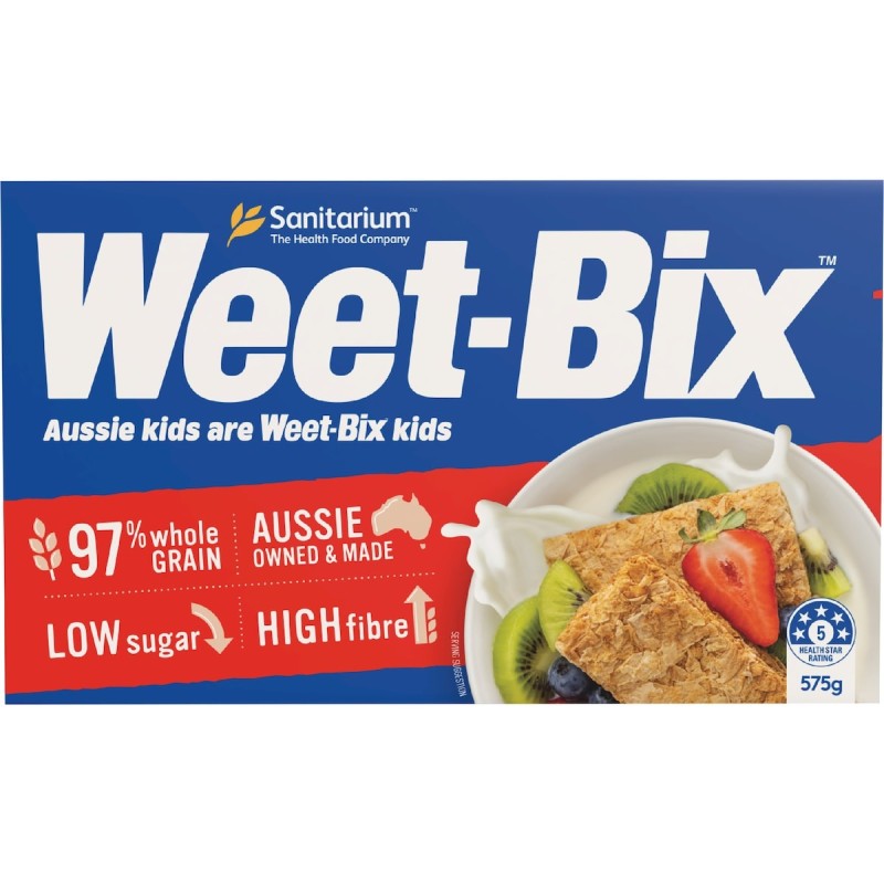 Ngũ cốc nguyên cám giàu chất xơ Weet-Bix Breakfast Cereal 575g