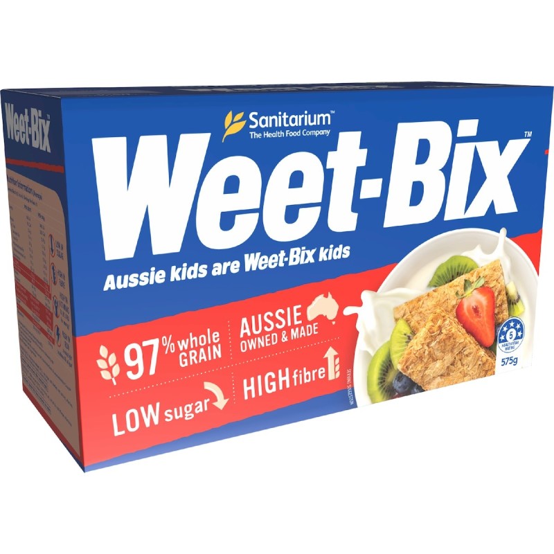 Ngũ cốc nguyên cám giàu chất xơ Weet-Bix Breakfast Cereal 575g