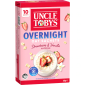 Yến mạch Úc giàu chất xơ Uncle Tobys Overnight Oat Sachets Strawberry & Vanilla 10 gói