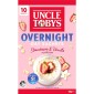 Yến mạch Úc giàu chất xơ Uncle Tobys Overnight Oat Sachets Strawberry & Vanilla 10 gói