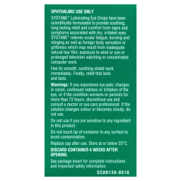 Nước nhỏ mắt cấp ẩm, làm dịu mắt khô Systane Lubricating Eye Drops Original 15mL