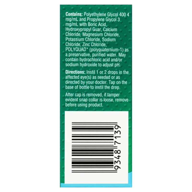 Nước nhỏ mắt cấp ẩm, làm dịu mắt khô Systane Lubricating Eye Drops Original 15mL