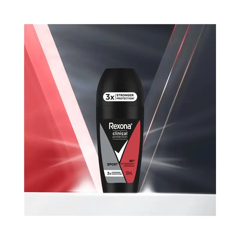 Lăn khử mùi nam Rexona Men Clinical Protection Antiperspirant Roll On Sport 50ml khử mùi 96 giờ