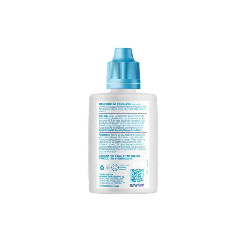Huyết thanh phục hồi tóc & giảm gãy rụng Dermal Therapy Hair Restoring Serum 60g