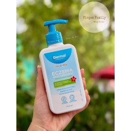 Sữa tắm gội hỗ trợ chăm sóc cho da bị chàm da Dermal Therapy Little Bodies Eczema Wash & Shampoo 210ml