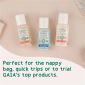 Bộ chăm sóc da cho bé GAIA Natural Baby Mini Traveller