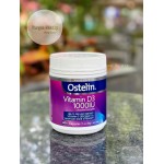 Viên bổ sung Vitamin D3 cho xương chắc khỏe & tăng cường miễn dịch Ostelin Vitamin D3 1000IU 400 viên