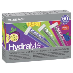 Viên sủi điện giải Hydralyte Summer Splash 60 viên