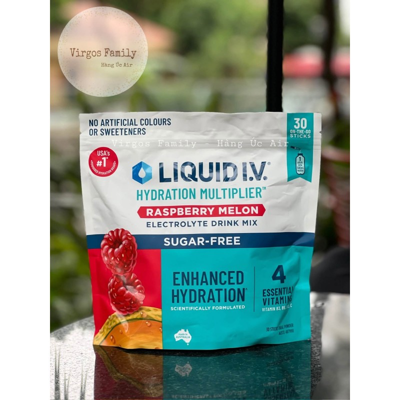 Bột điện giải bù nước Liquid I.V. Hydration Multiplier hộp 30 gói