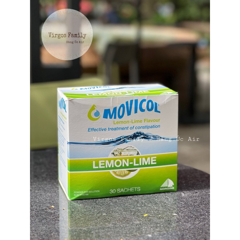 Movicol giảm táo bón hộp 30 gói pha