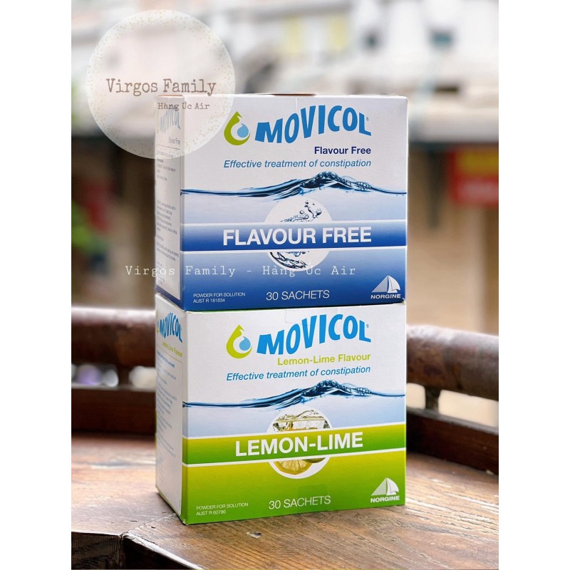 Movicol giảm táo bón hộp 30 gói pha