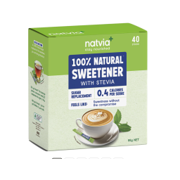 Đường ăn kiêng cỏ ngọt Natvia Sweetener Sticks 40 gói