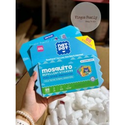 Miếng Dán Đuổi Muỗi Thiên Nhiên Cho Bé NatPat Kids Mosquito Repellent Stickers 88 Miếng