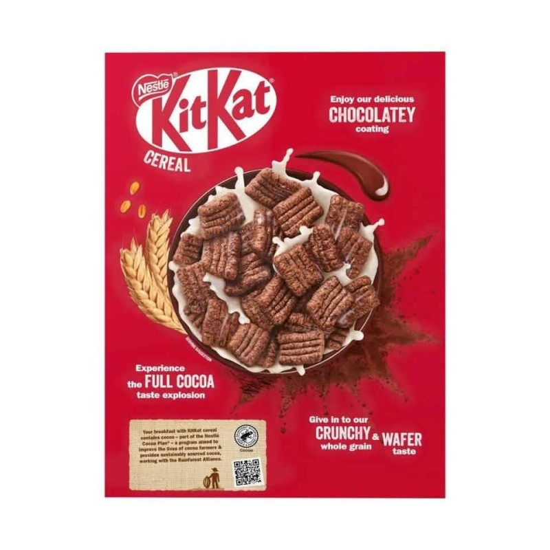 Ngũ cốc ăn sáng vị socola Nestlé KitKat Cereal 330g