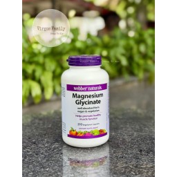 Magnesium Glycinate Webber Naturals 200mg 210 viên