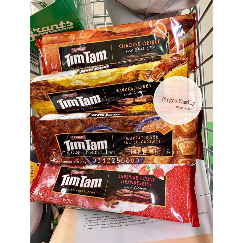 Bánh socola TimTam đặc sản Úc - Socola Tim Tam đủ các vị