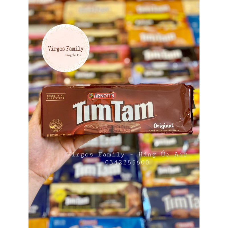 Bánh socola TimTam đặc sản Úc - Socola Tim Tam đủ các vị