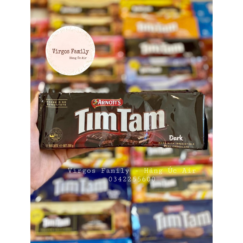 Bánh socola TimTam đặc sản Úc - Socola Tim Tam đủ các vị