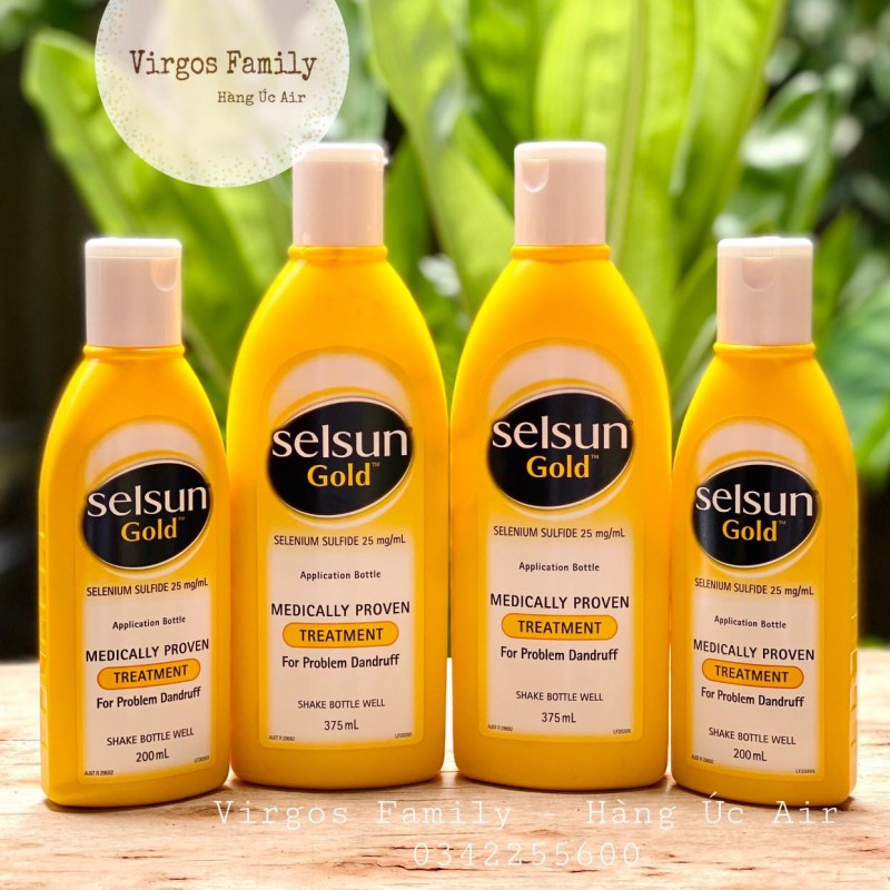 Dầu gội giảm gàu, nấm đầu Selsun Anti-Dandruff Treatment Shampoo