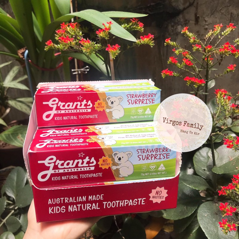 Kem đánh răng hữu cơ cho bé Grants Of Australia 75g