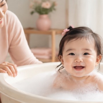 Tắm gội cho bé